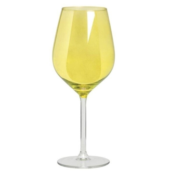 Acquista online Excelsa set of 6 yellow glass wine and/or cocktail glasses 50 cl cod.49706 Excelsa
